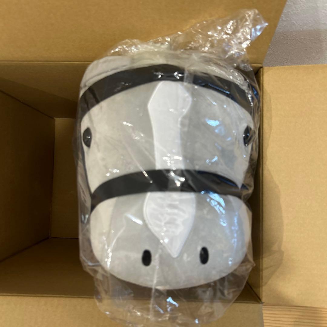 【希少】ゴールドシップ　３点セット　超BIGぬいぐるみ　クッション　フィギュア