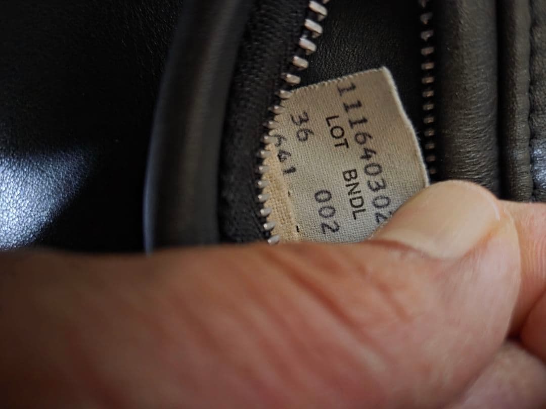 schott 641 シングルライダースジャケット36