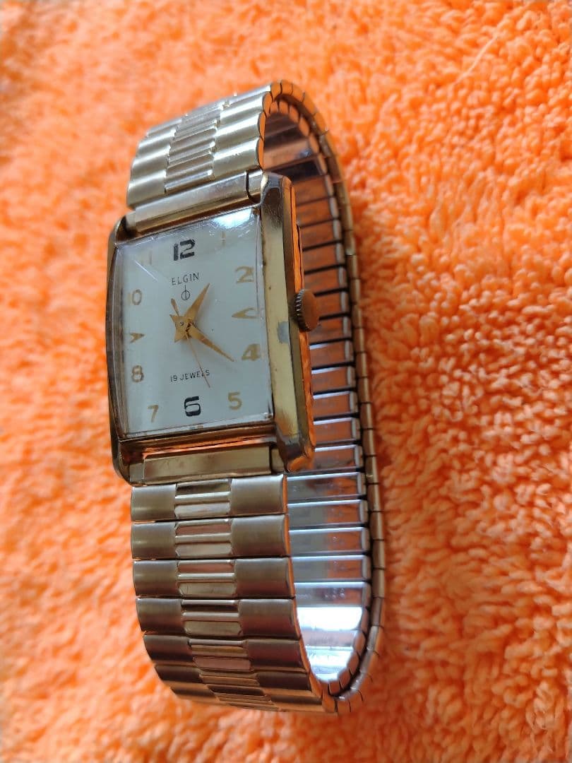 ELGINエルジン 腕時計 ビンテージ アンティーク手巻き スパイデル アメリカ
