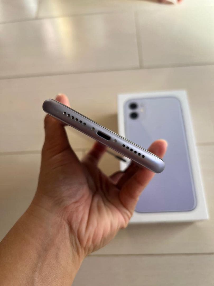 Apple iPhone 11 パープル 本体 箱付き SIMフリー