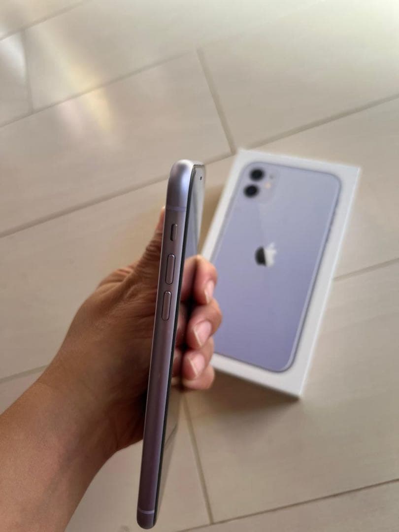 Apple iPhone 11 パープル 本体 箱付き SIMフリー