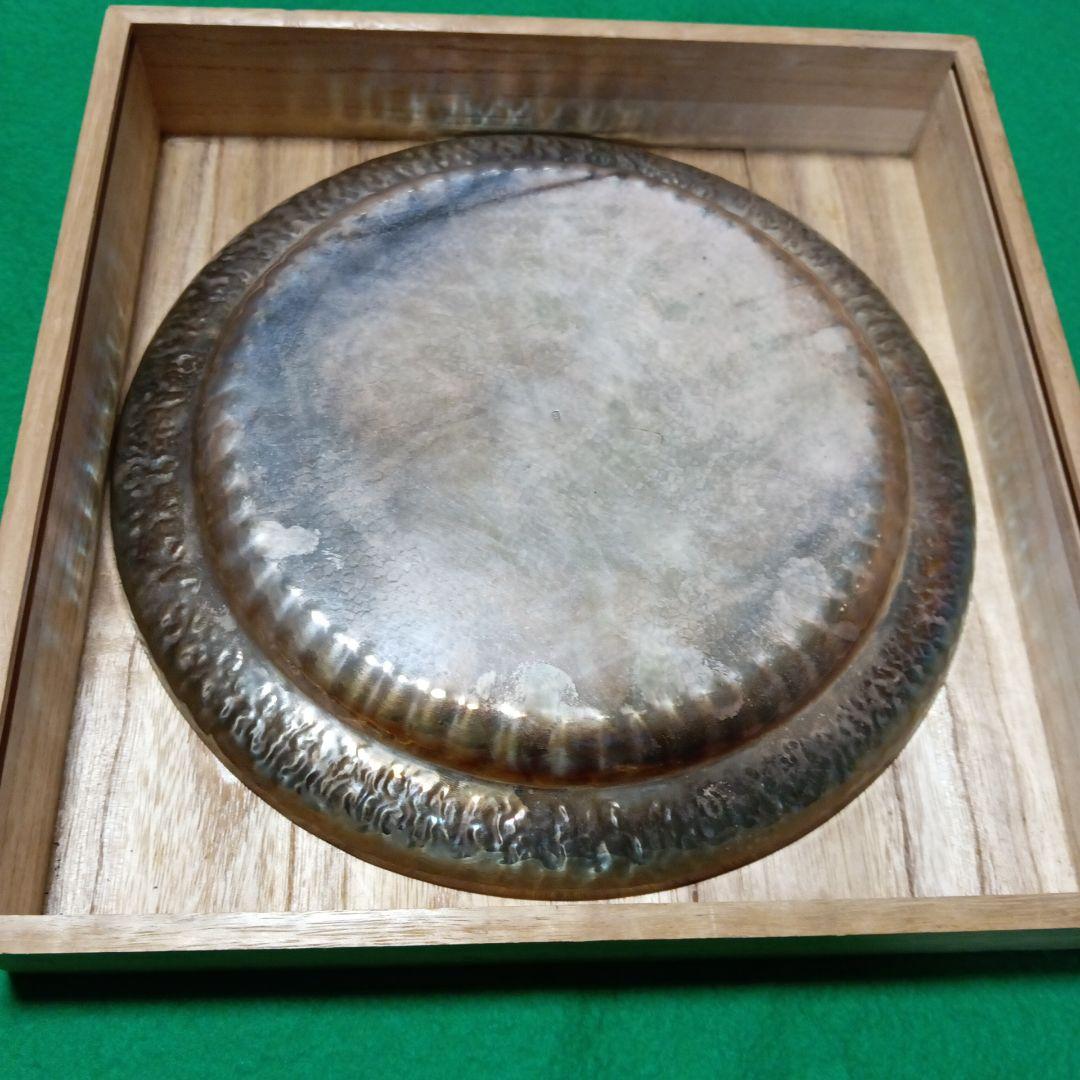 純銀製皿　 純銀保証　302g 木箱付き