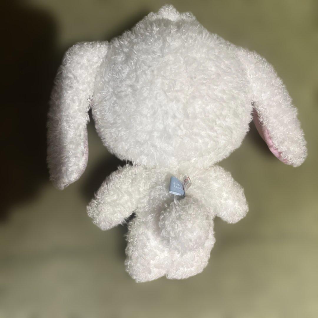 シュガーバニーズ　ぬいぐるみ　S　しろうさ　当時物