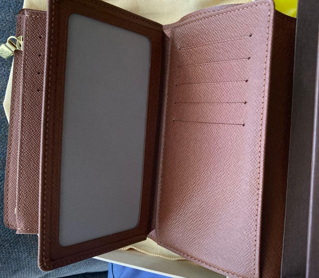 ルイヴィトン モノグラム　3つ折り　レディース財布