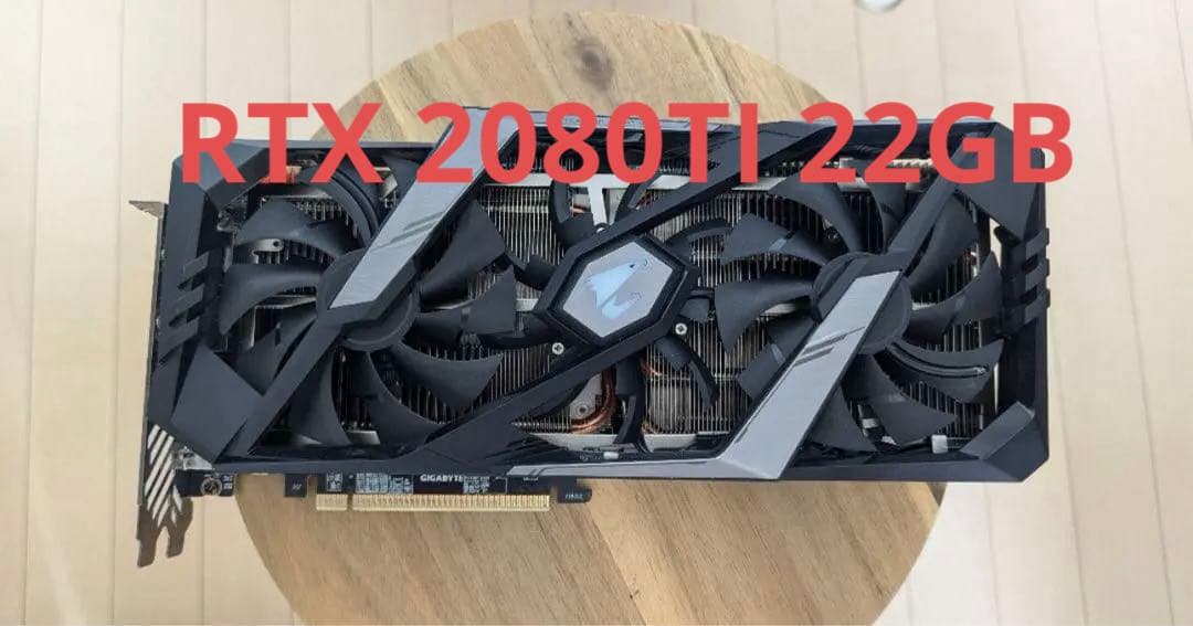 グラフィックボード・グラボ・ビデオカード AORUS GeForce RTX2080Ti XTREME 22GB