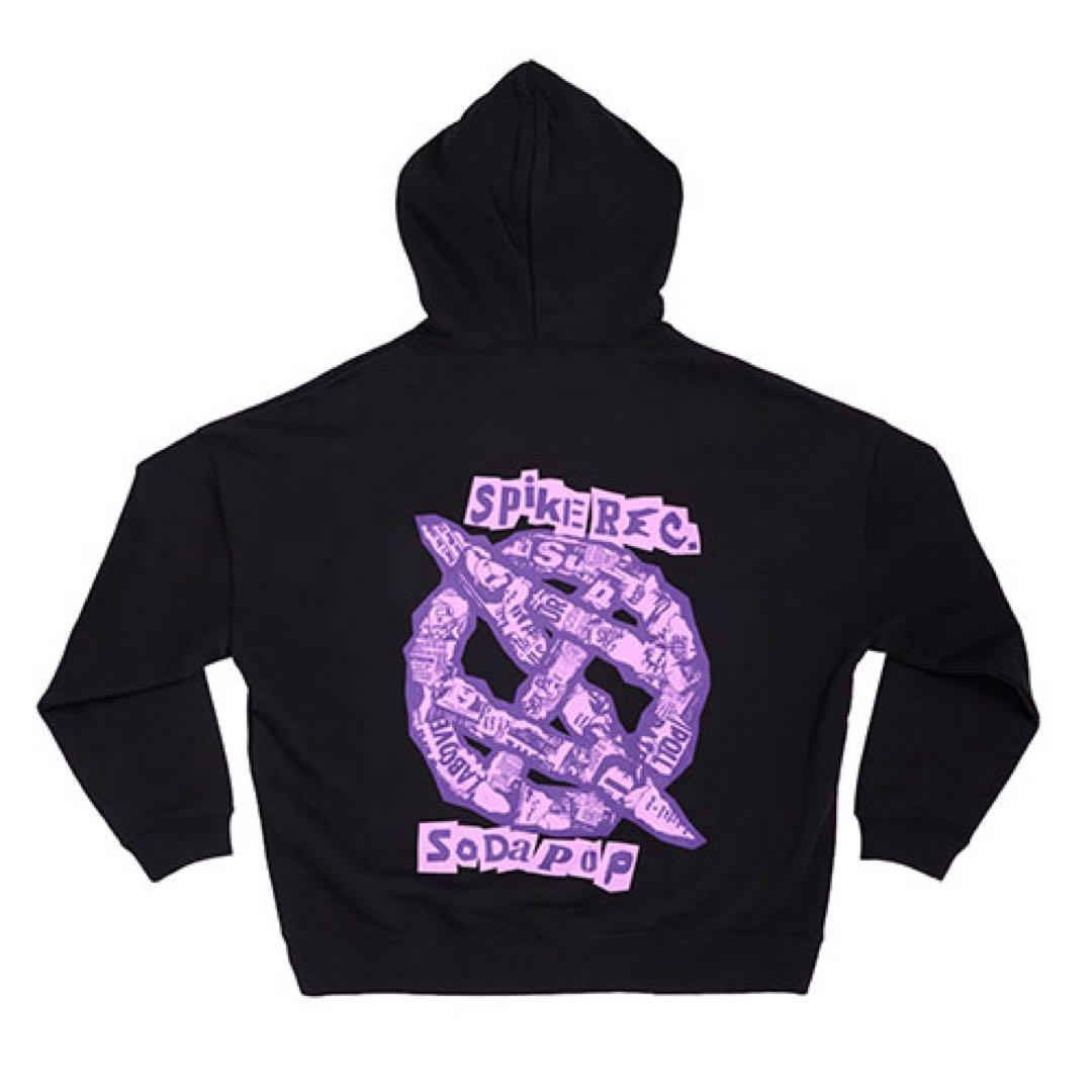 SPIKE RECORDINGS パーカー　パープル
