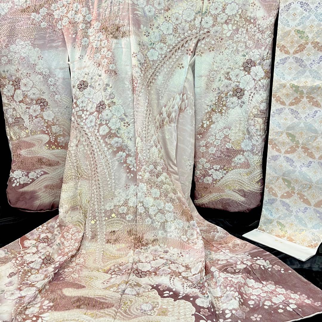 振袖フルセット■辻が花■花絞り■関芳■新品オーダー■正絹■成人式振り袖