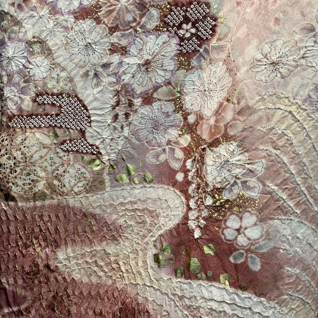 振袖フルセット■辻が花■花絞り■関芳■新品オーダー■正絹■成人式振り袖