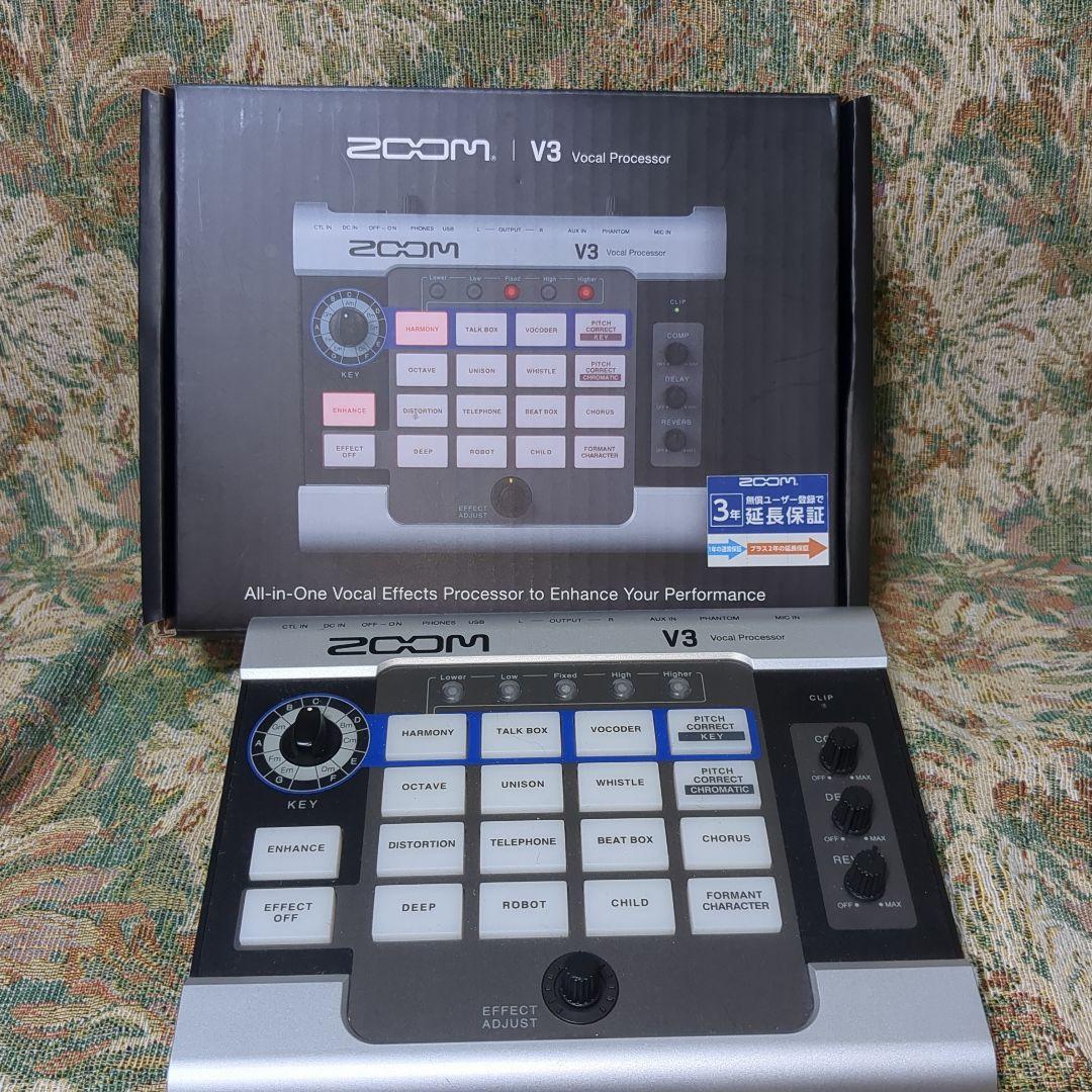 ZOOM V3 Vocal Processor ボーカルエフェクター