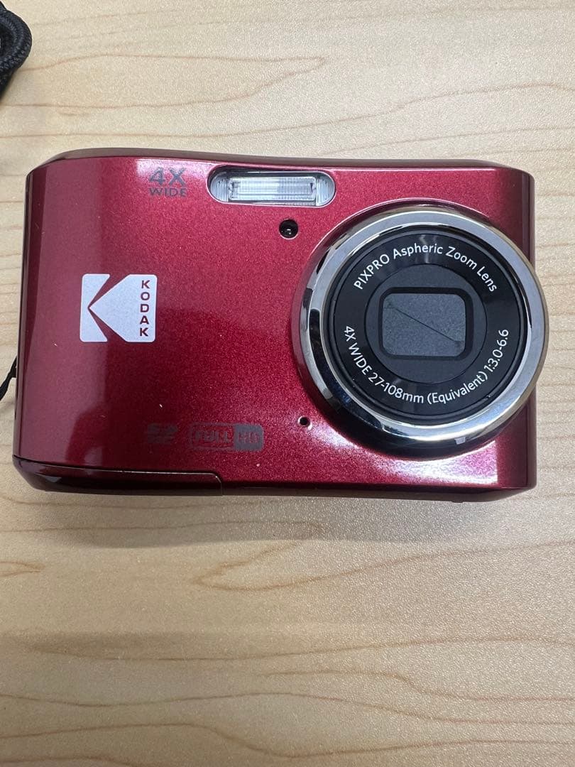 KODAK PIXPRO FZ45 デジタルカメラ レッド
