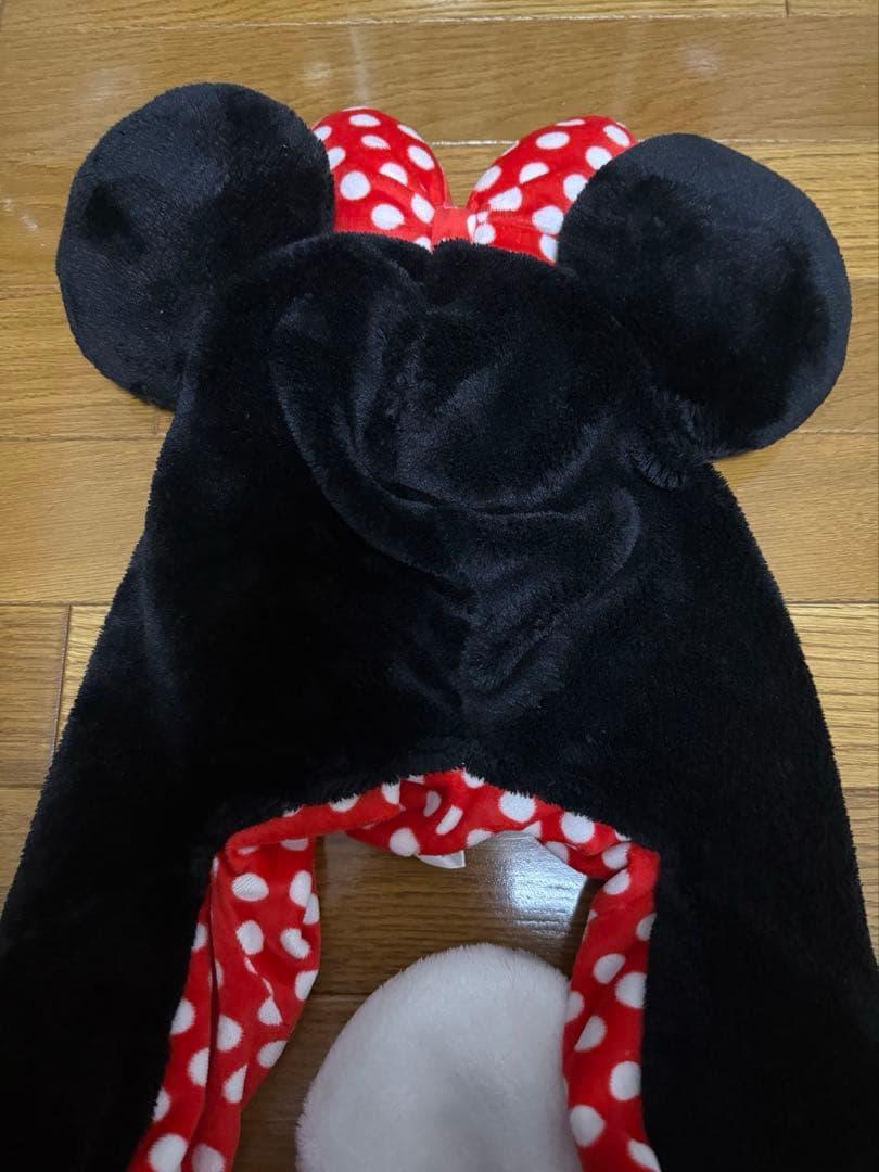 ミニーのマフラーキャップ