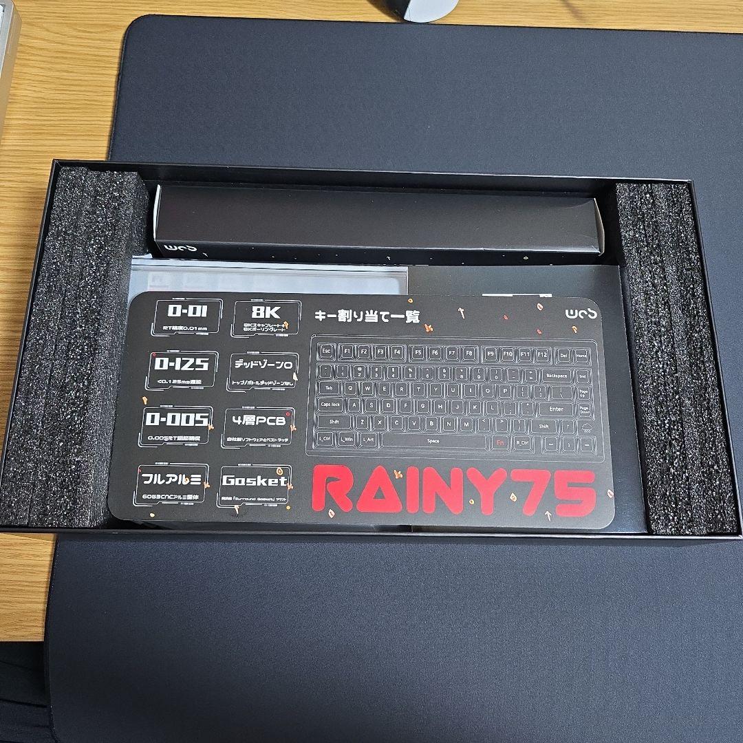 キーボード WOBKEY Rainy75 RT Pro