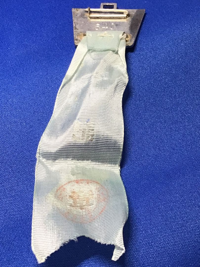 ◉稀少◉純銀製◉非売品◉1953年7月 オールスターゲーム 取材記者章◉