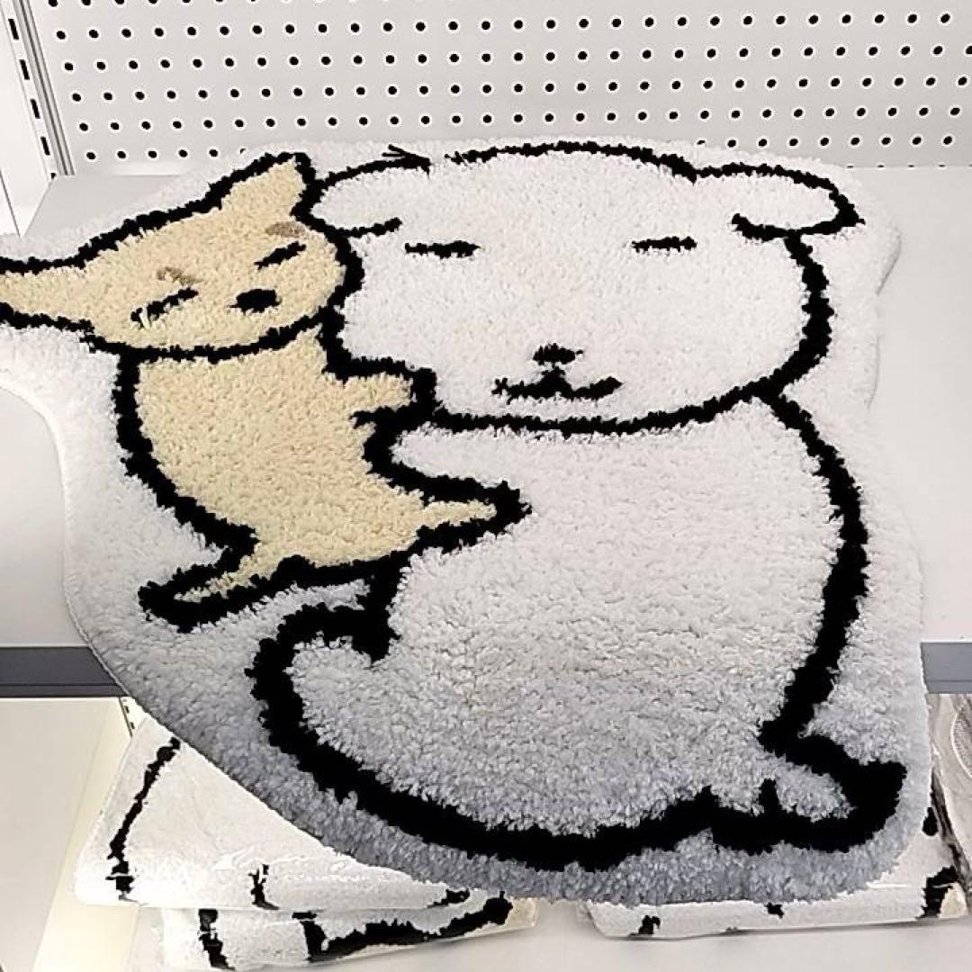 韓国　レア　ガナディ ラグ　ルームマット　ミニ　가나디