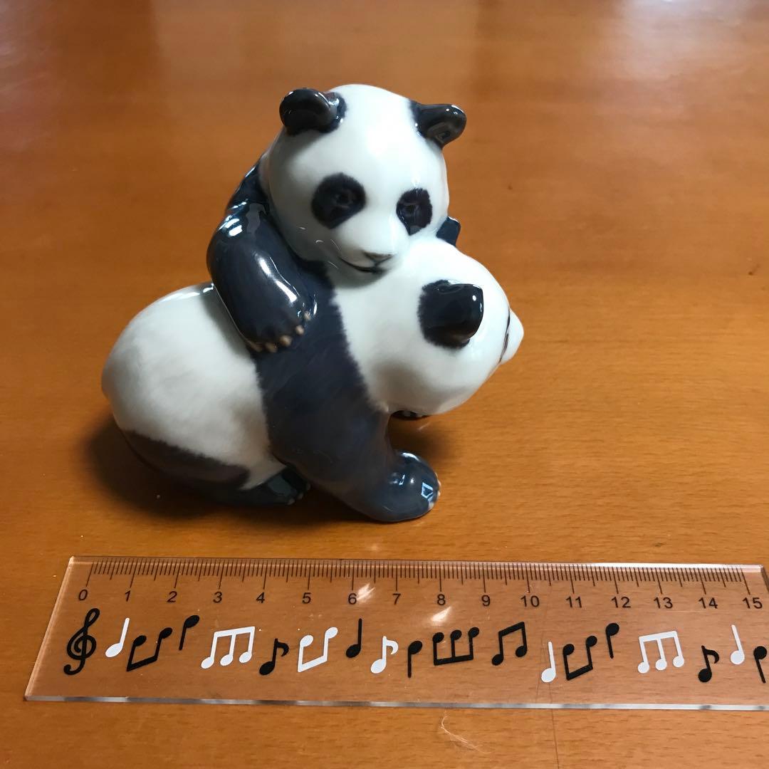 ロイヤルコペンハーゲン　パンダ兄弟(姉妹)