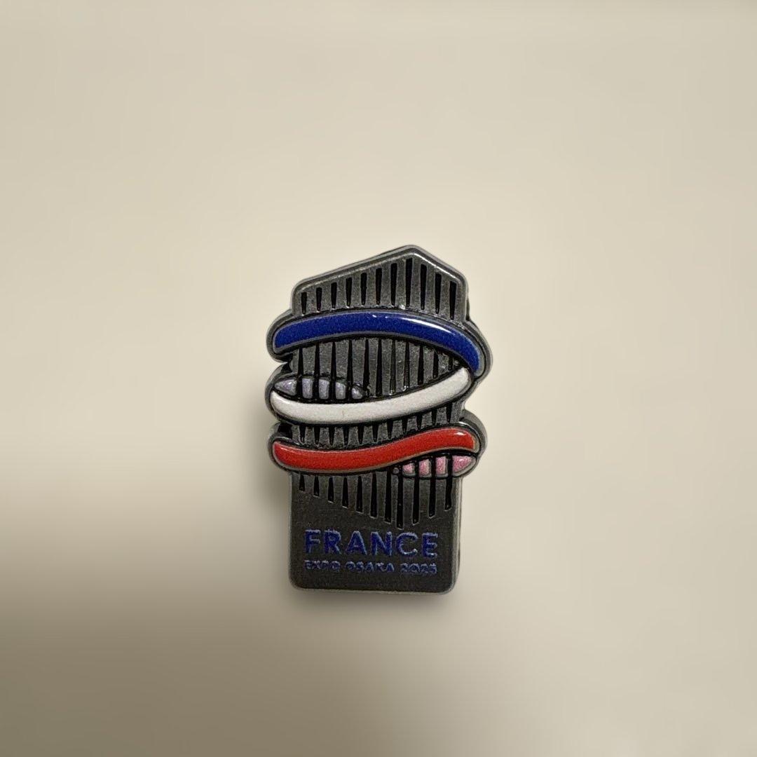 【非売品】大阪関西万博 フランス館関係者ピンバッジ