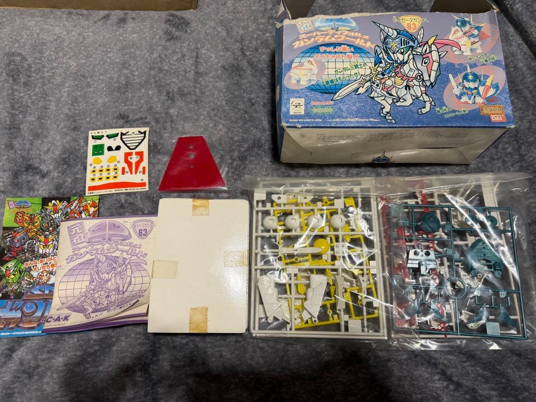 【未組立】元祖SDガンダムワールド 剣士ゼータガンダム 63
