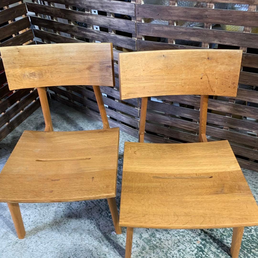 I366\" 現状品 karimoku/飛騨産業 ダイニングセット 4点