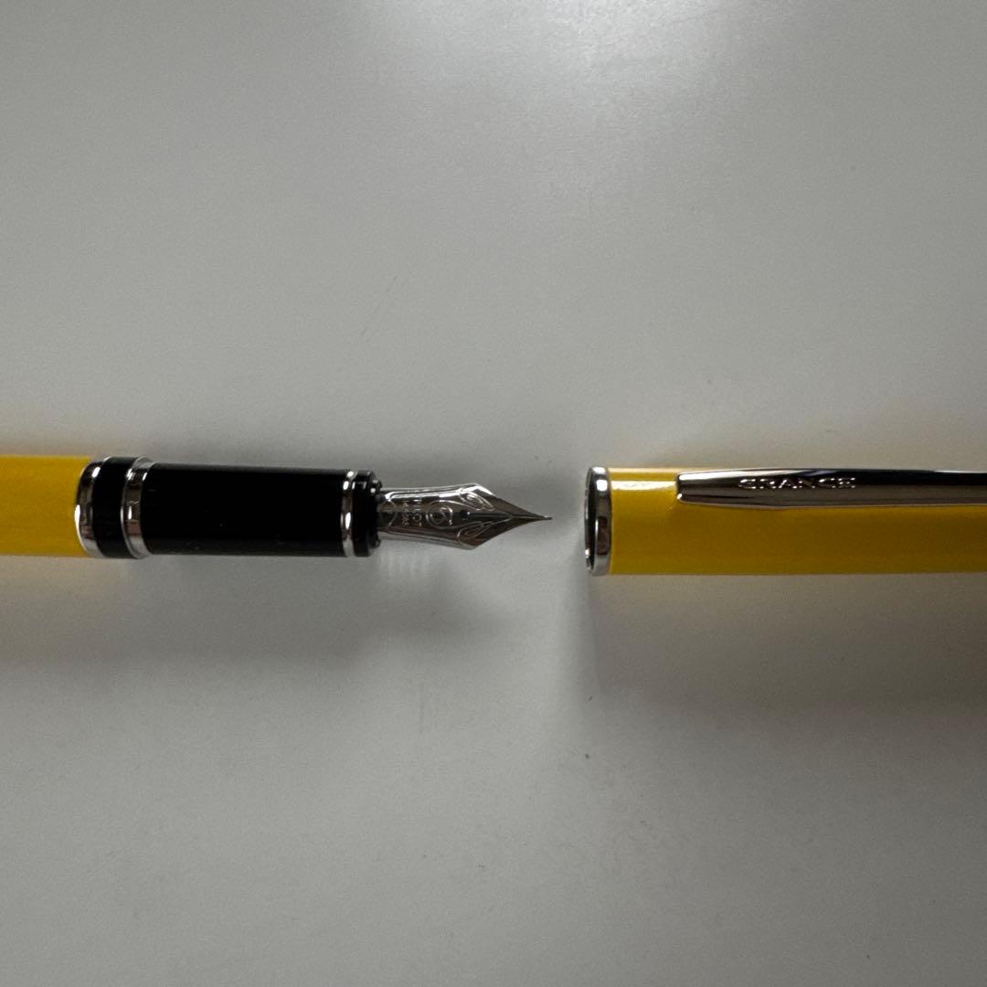 パイロット　限定万年筆　Ｆニブ　細字　グランセ　オランジューム