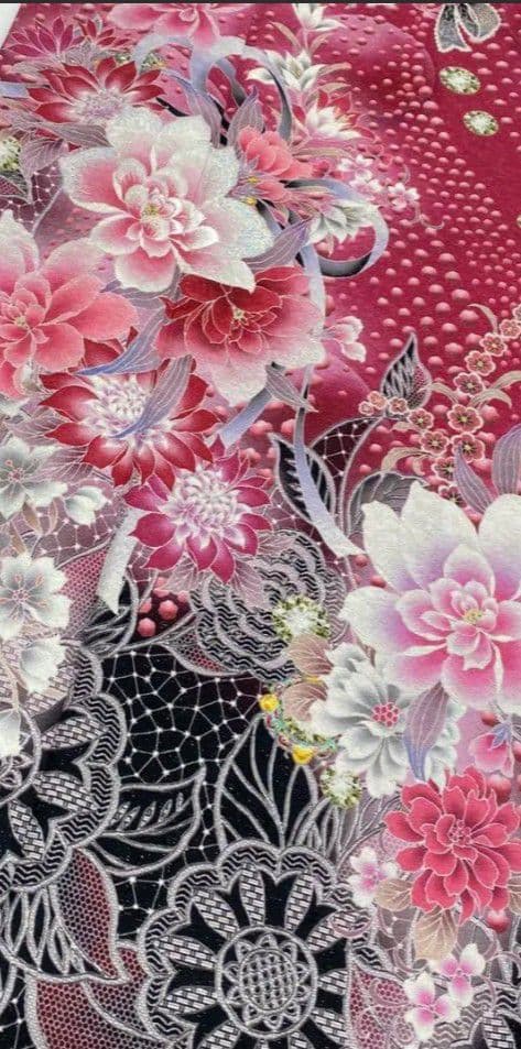 成人式　ブランドvivi高級振袖フルセット　卒業式 トーク帽レース手袋付　特価