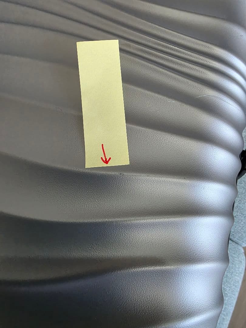 THE NORTH FACE シルバー キャリーケース、訳あり。