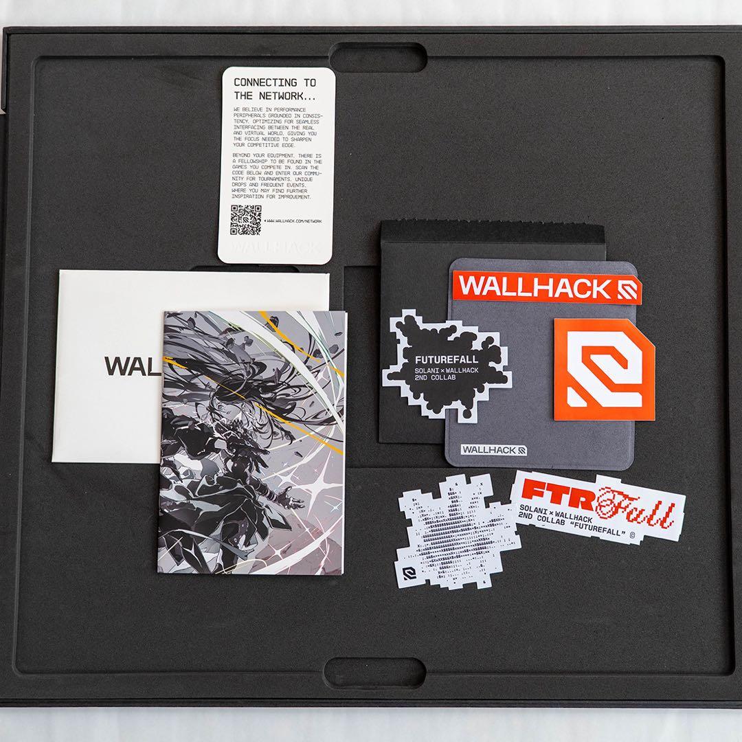 WALLHACK SP-004 Futurefall ガラスマウスパッド