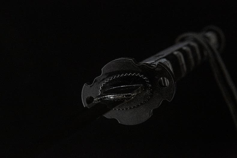 戦術黒武士 日本刀 模造刀 居合刀 武士道 武蔵 鑑賞用 手鍛造打