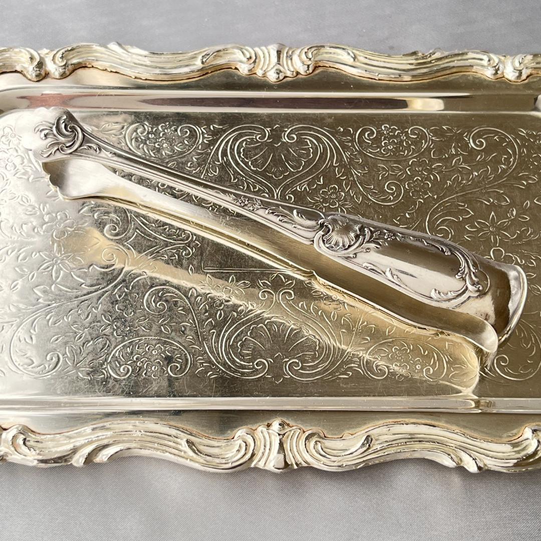 【仏蘭西】 Louis XV トング　ルイ15世様式 16cm