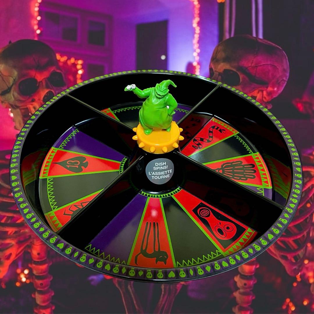 ナイトメアビフォアクリスマス　ブギー　ルーレット　皿　ハロウィン　ヴィランズ