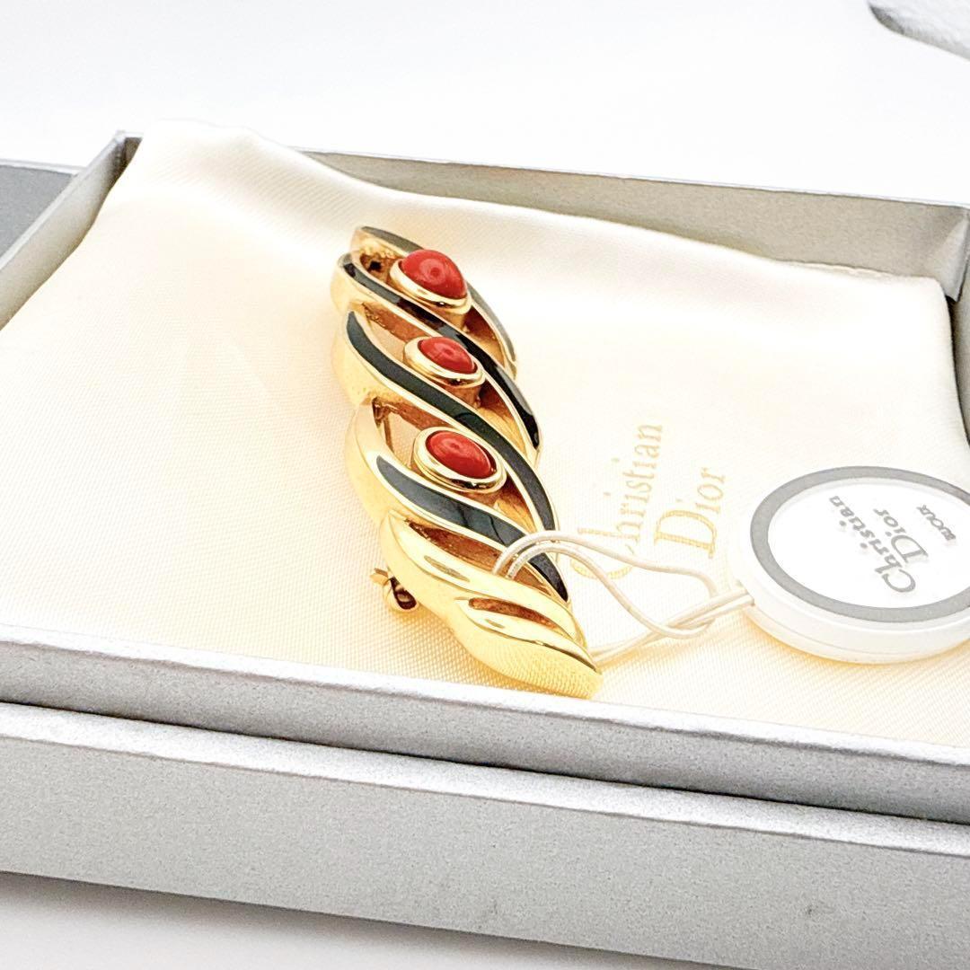 2323 保存箱付きGermany製✨Dior　ブローチ　CDロゴ　希少　刻印