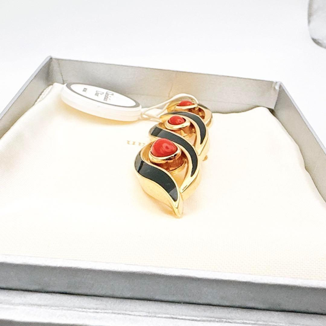 2323 保存箱付きGermany製✨Dior　ブローチ　CDロゴ　希少　刻印