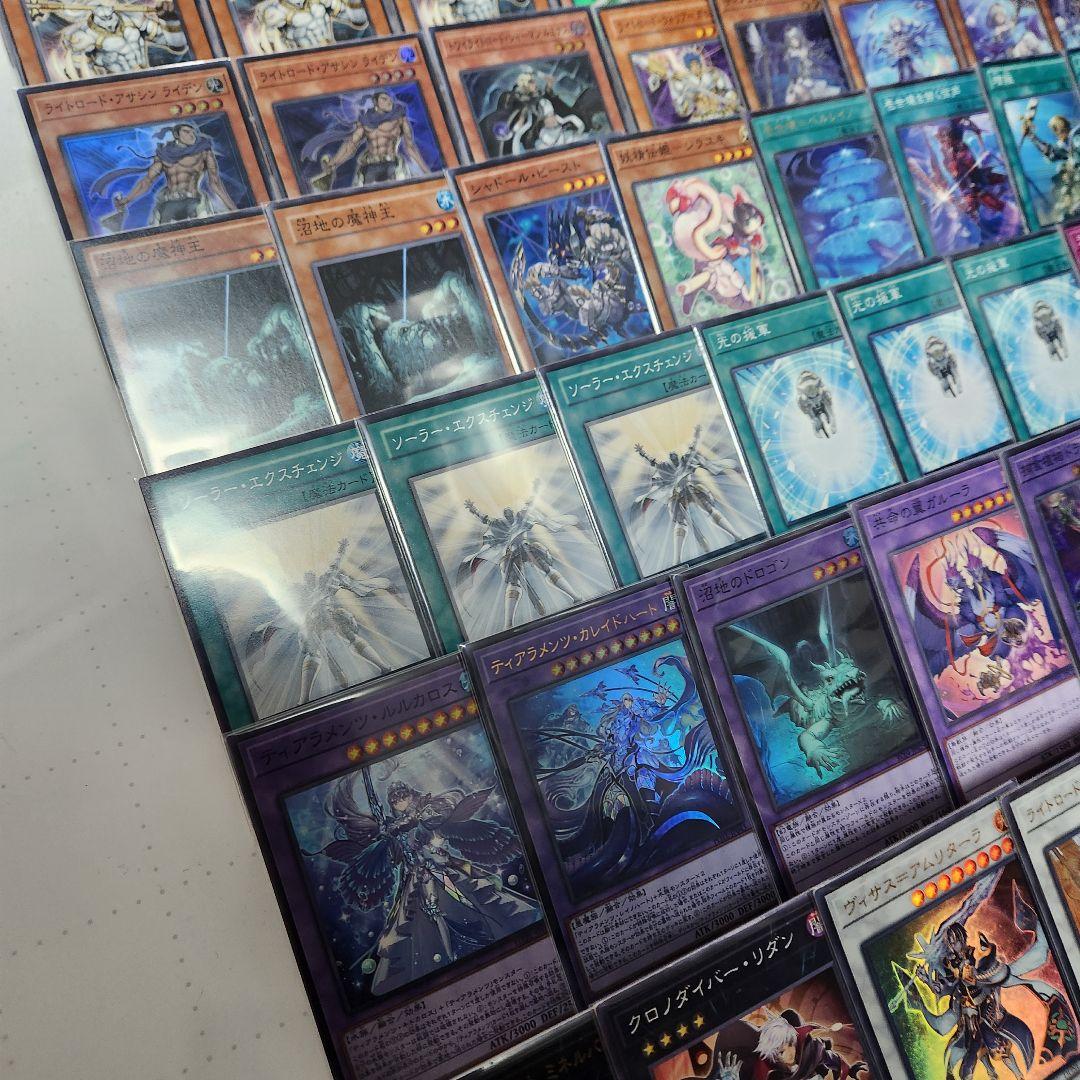 即日発送　ライトロードティアラメンツデッキ　構築済みデッキ　まとめ売り　山屋