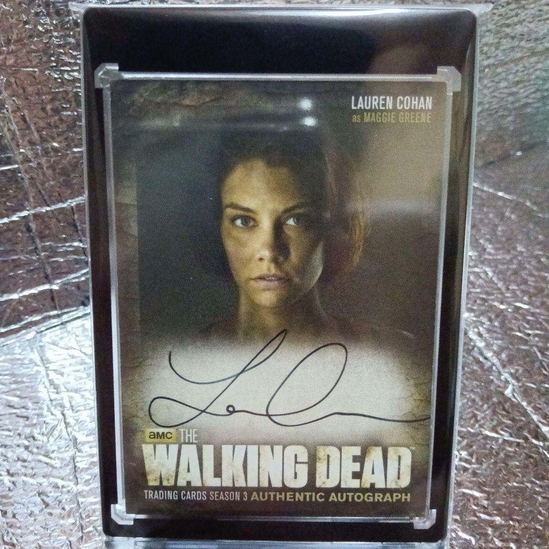 ウォーキングデッド walking dead サインカード 直筆サイン マギー