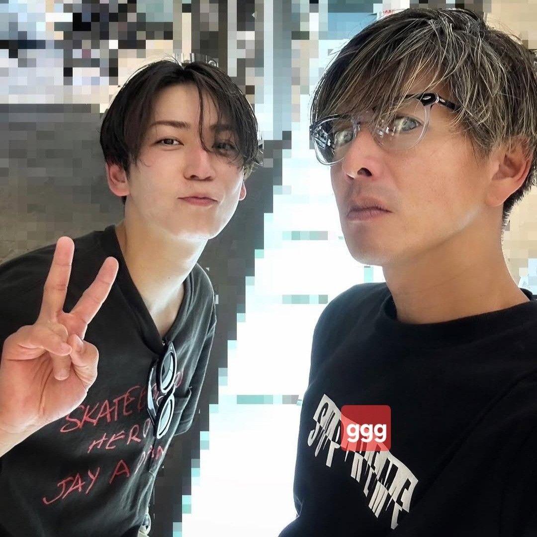 Supreme Split Tee BLACK L ブラック 木村拓也着用モデル