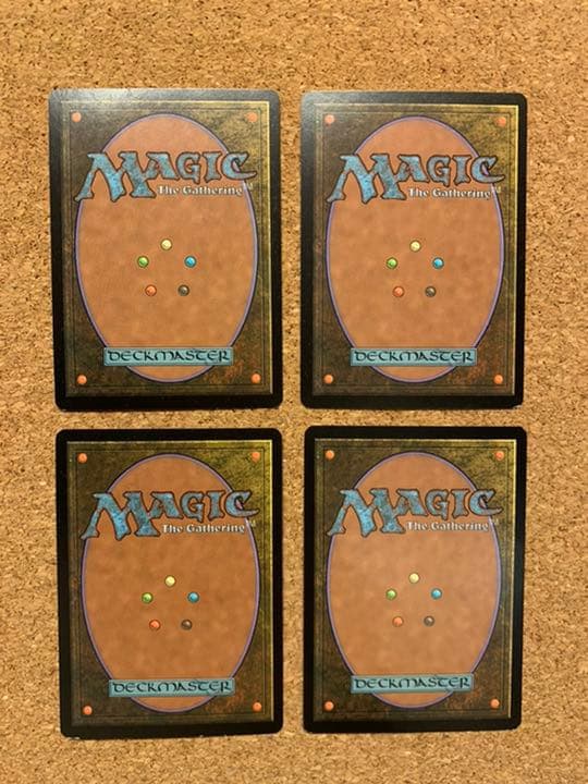 MTG 滅び　日本語2枚＋英語2枚