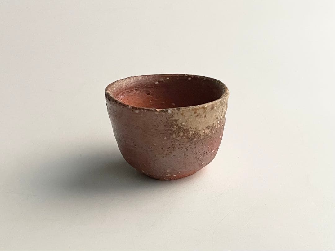 陶芸家　小山冨士夫　備前　酒器　酒盃　ぐい呑　箱なし　信楽