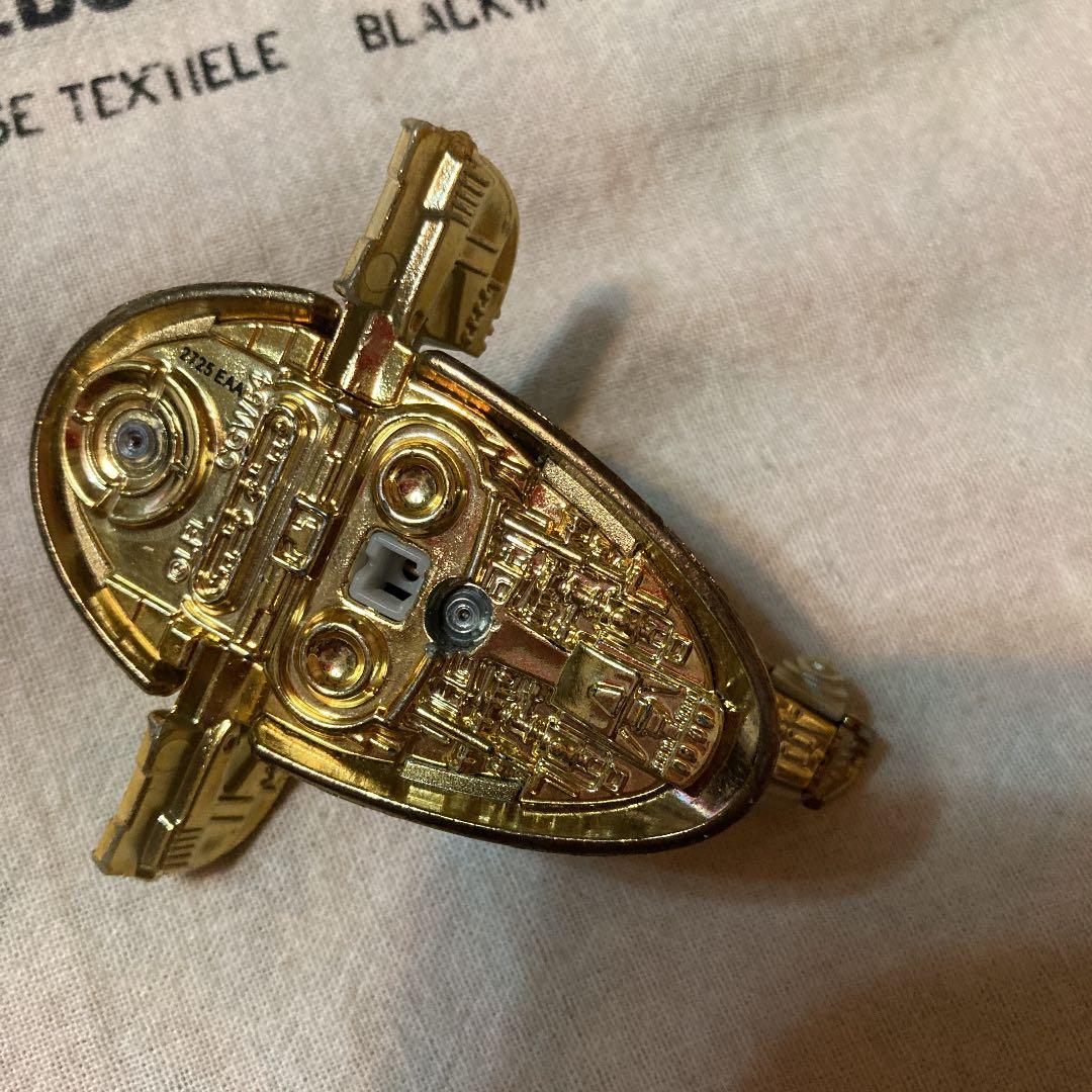 スレイブ　スレーブ　ボバフェット　シップ　スターウォッチ　金色　ミニカー　メタル