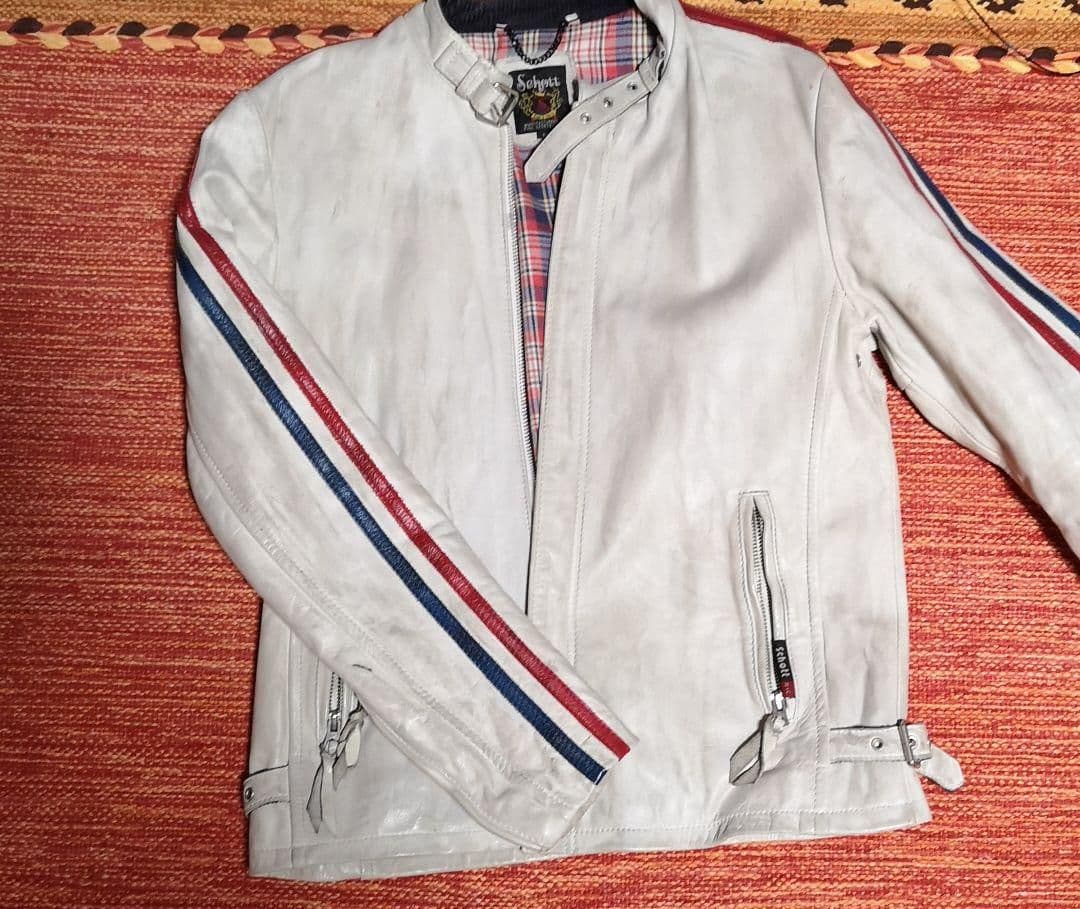 Schott クラシックレーサージャケット シングルライダース