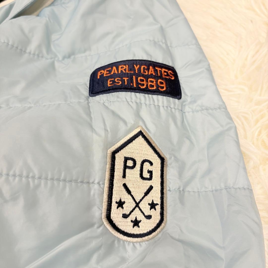 美品　パーリーゲイツ　4WAY　中綿　スニード　リバーシブル　ベスト ホワイト