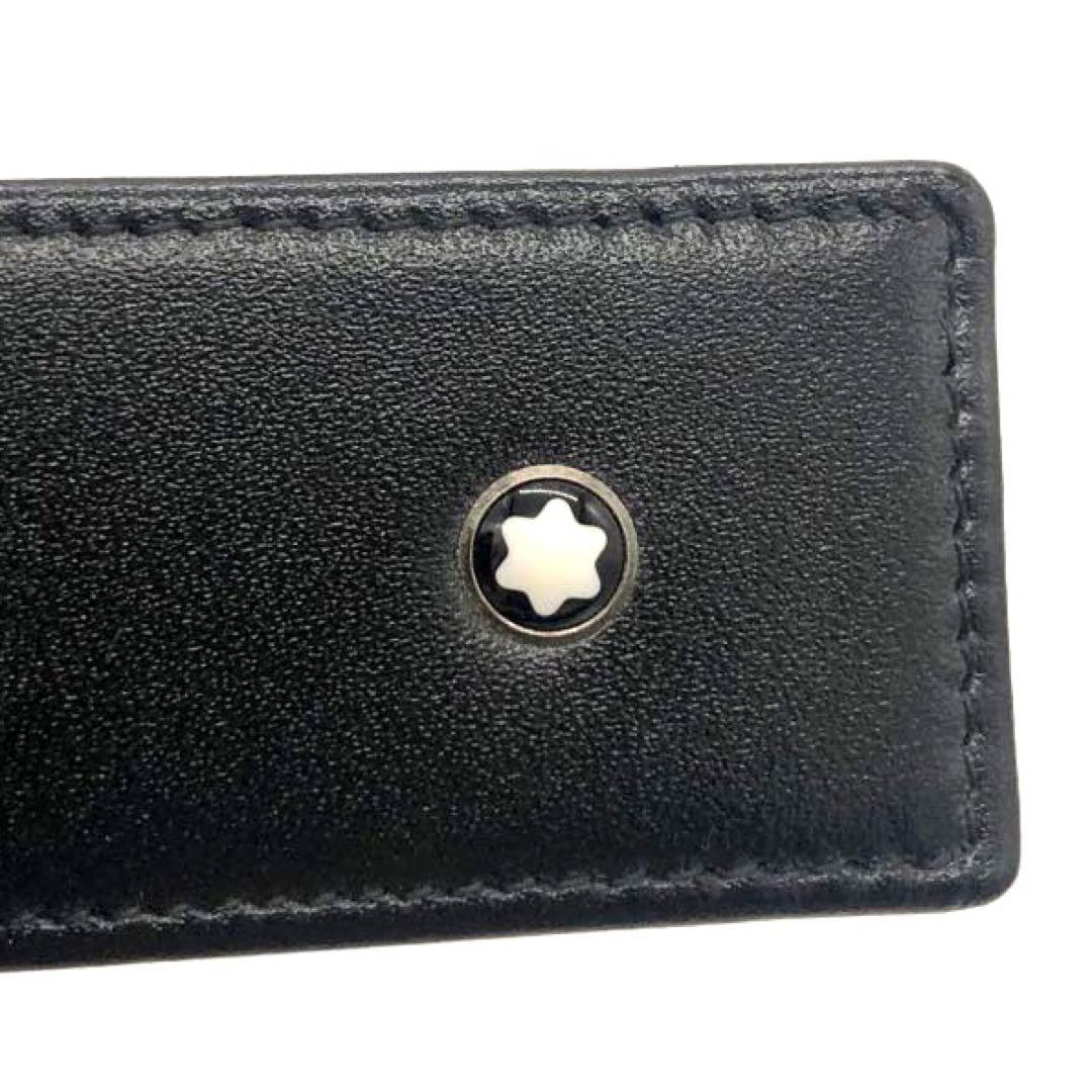 未使用級✨モンブラン マイスターシュテュック　レザー　ペンケース ブラック