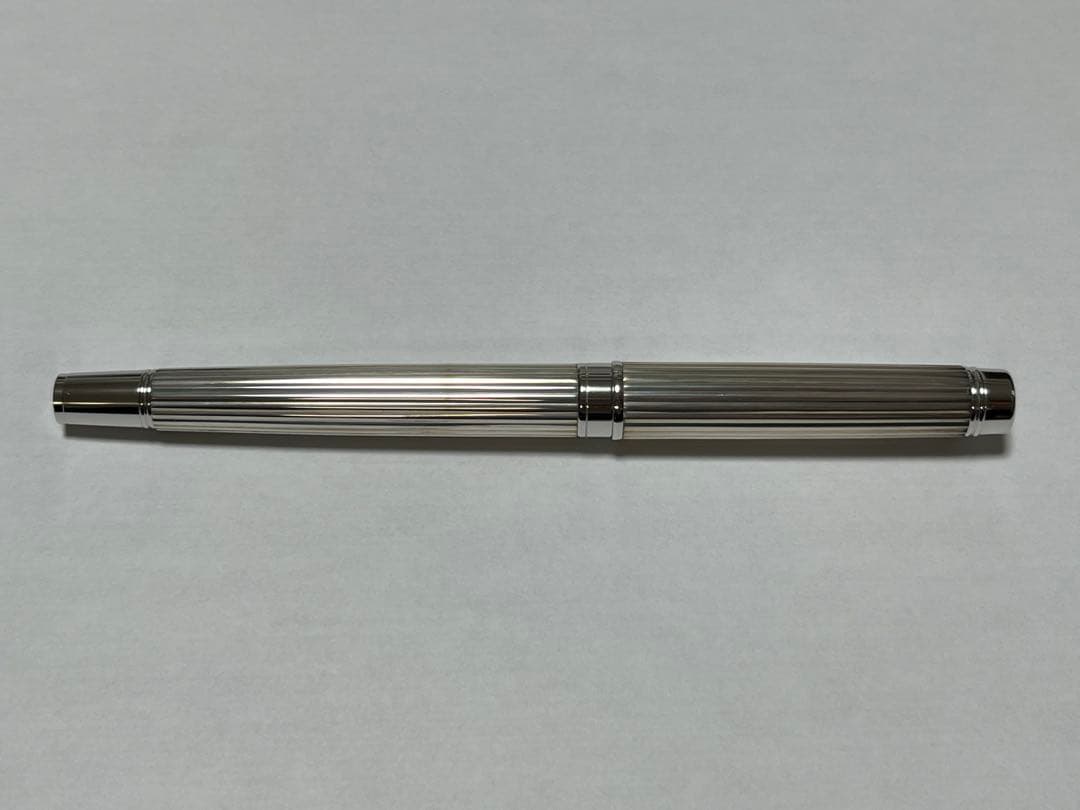 k*e様 パイロット 万年筆 グランセ スターリングシルバー ストライプ M P