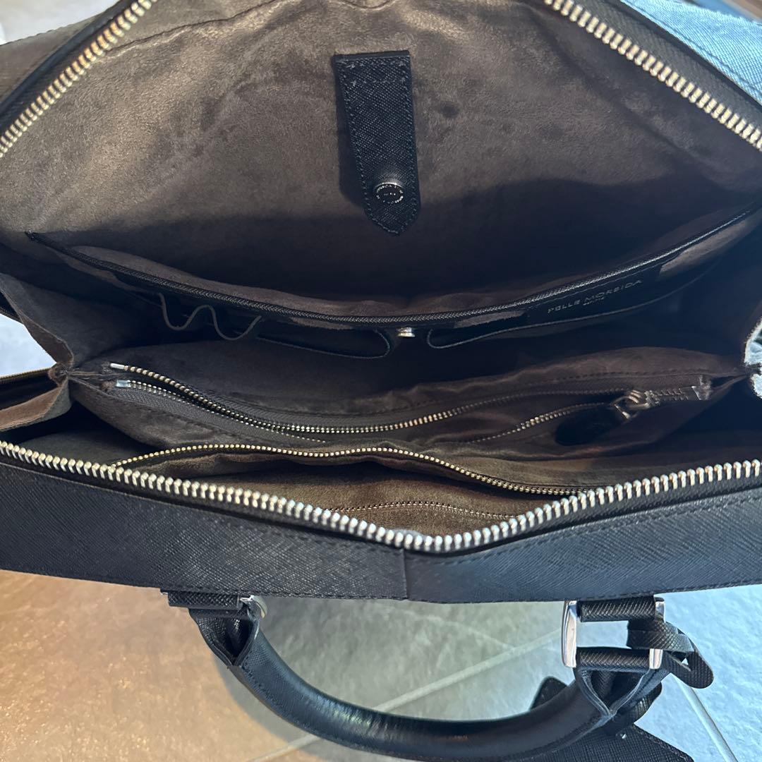 pelle morbida ブリーフバッグ