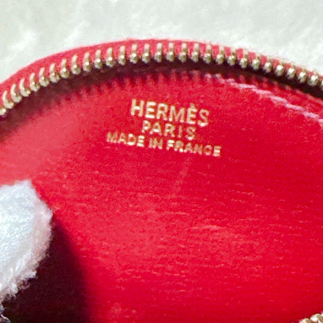 エルメスHERMÈS リンゴ型 ケース 赤
