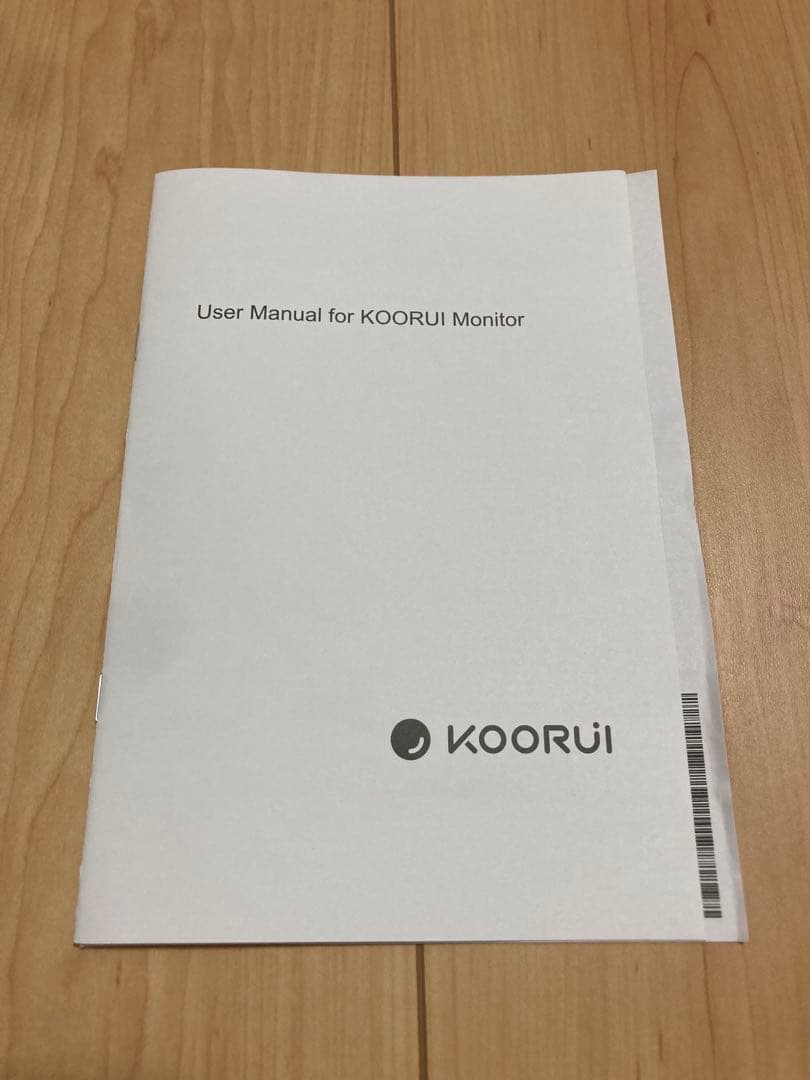 KOORUI 湾曲モニター 24 インチ 24N5C HDMIケーブル付き