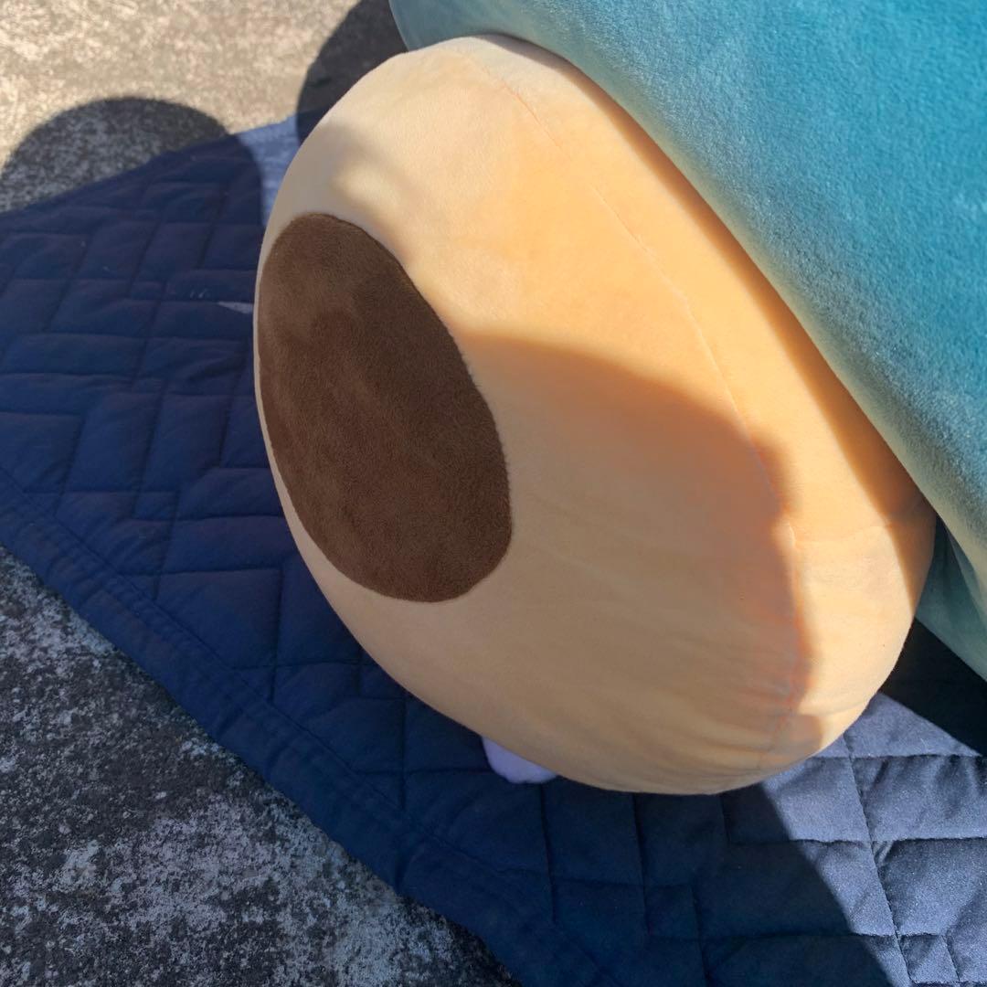 絶対に起きられないカビゴンクッション