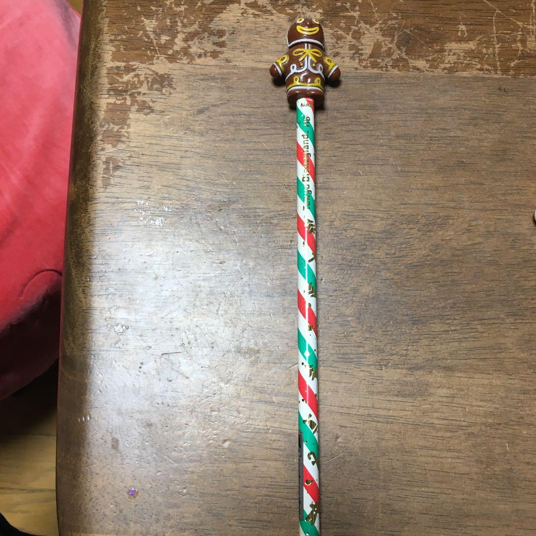 Disney ディズニー　鉛筆　Xマスジンジャーマン