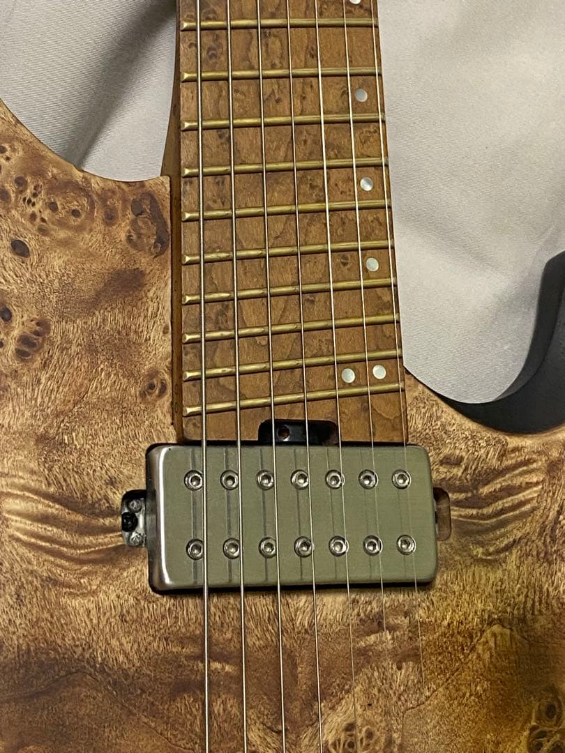 アイバニーズ7弦ヘッドレスギター