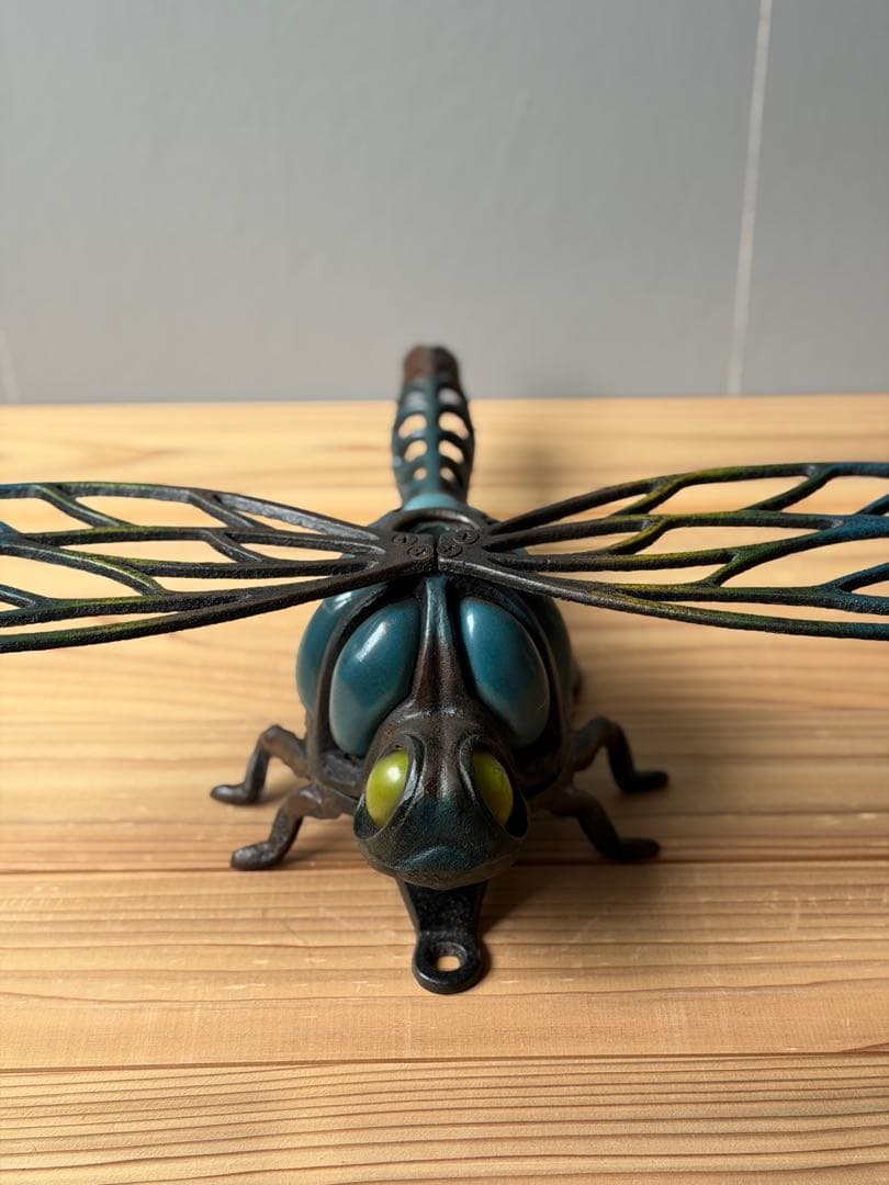 ドラゴンフライ　キャンドルホルダー　アイアン