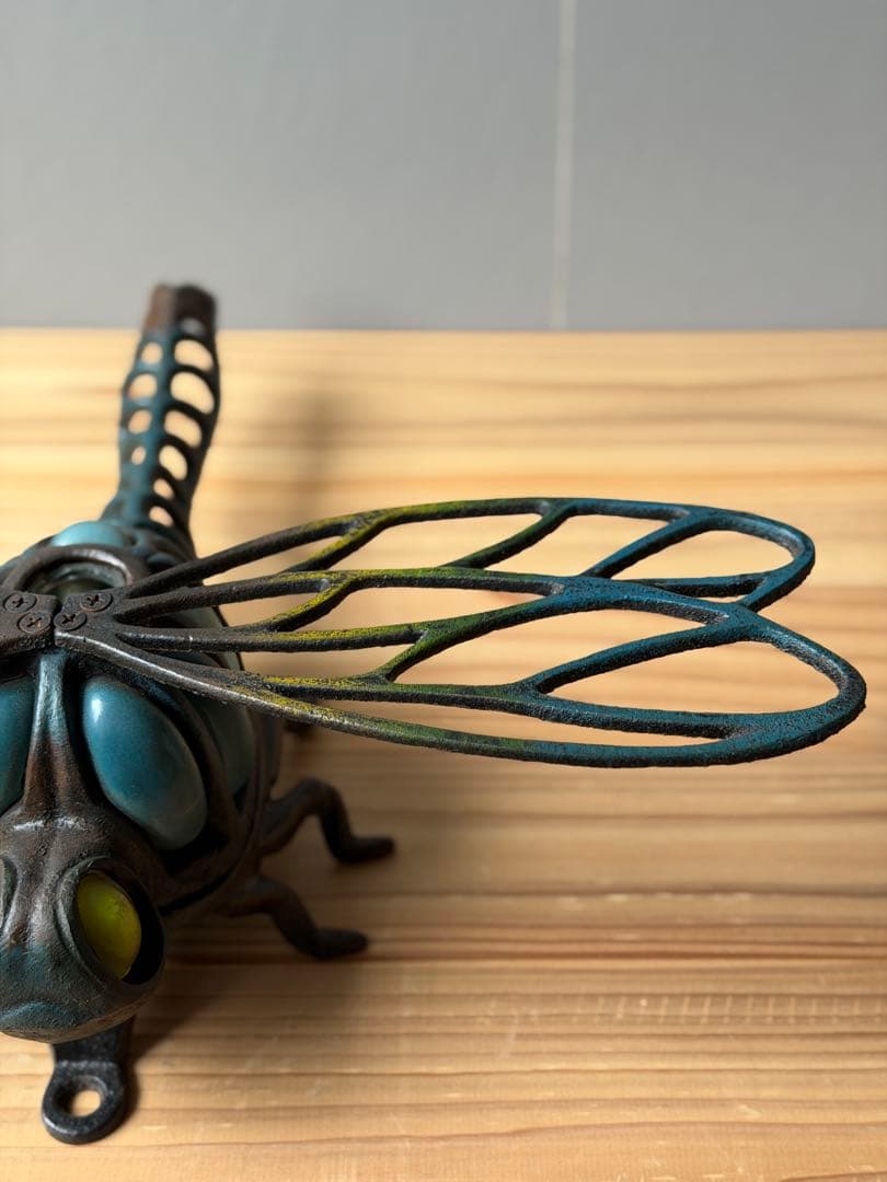 ドラゴンフライ　キャンドルホルダー　アイアン