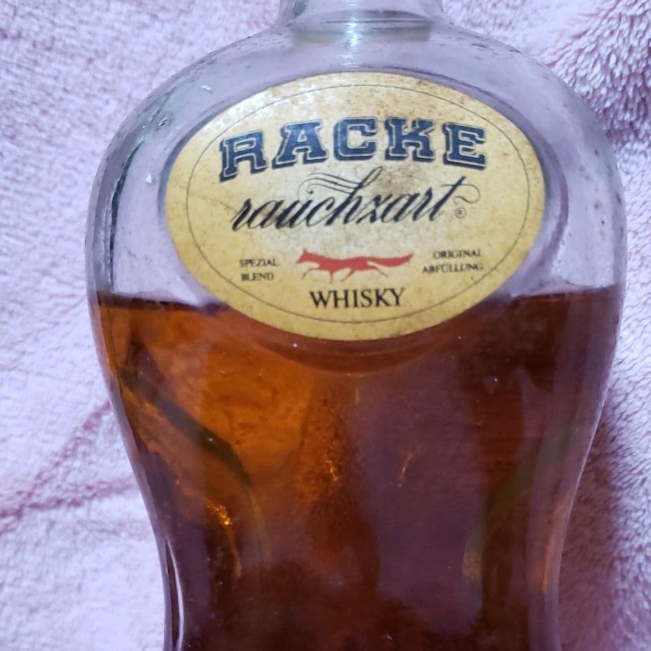 珍品！西ドイツウイスキー　RACKE　特級